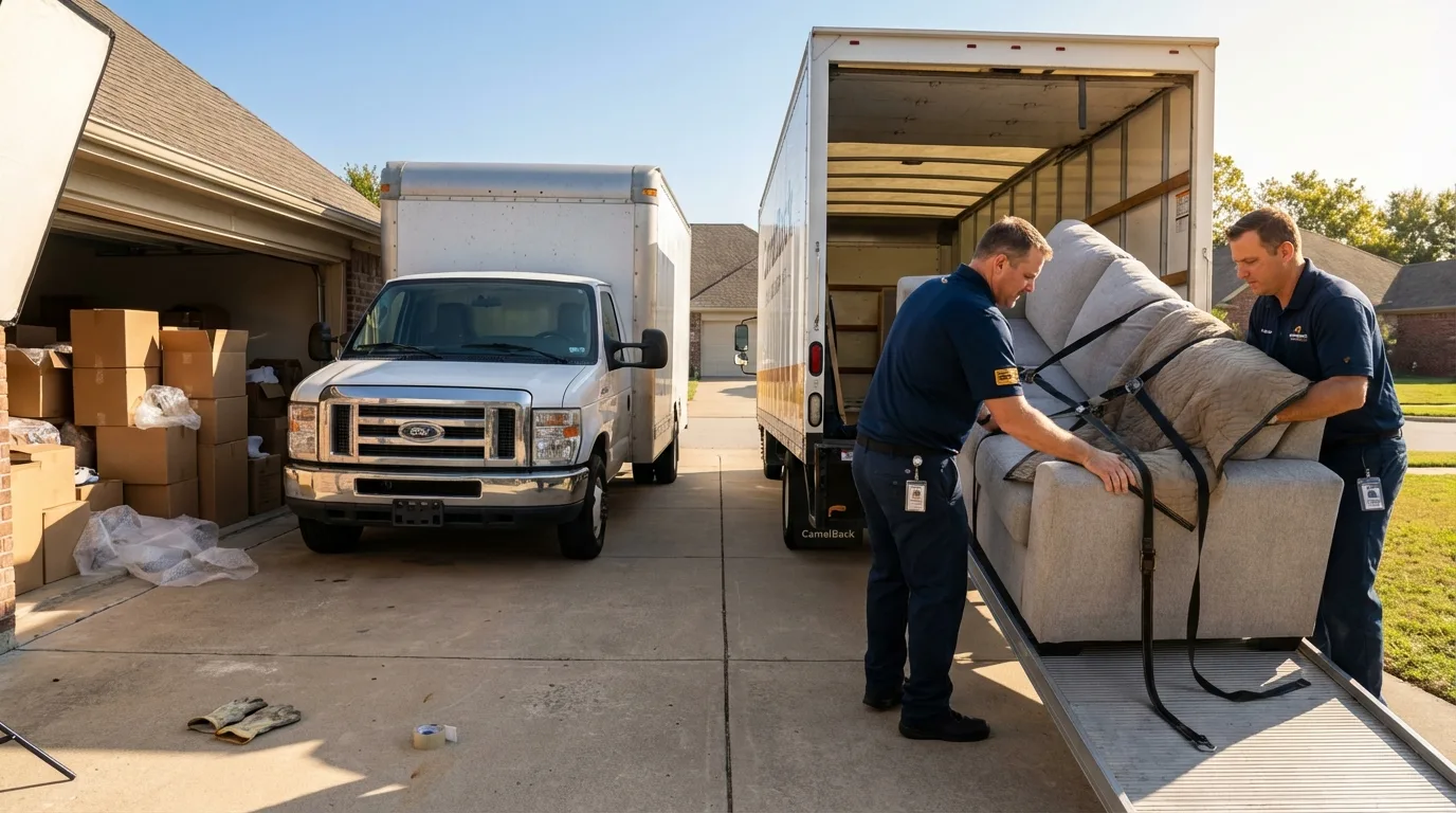 DIY truck vs professional crew comparison in Mogadore